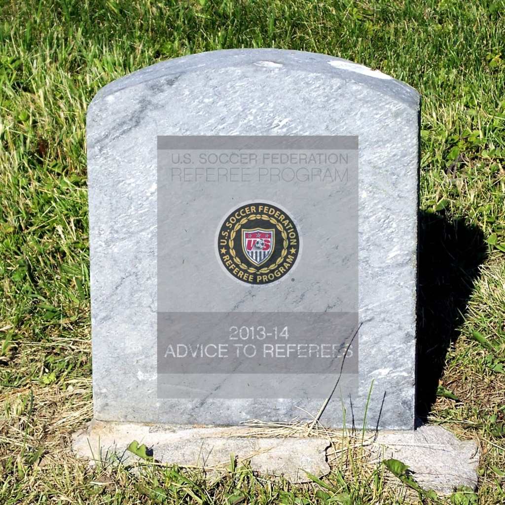 R.I.P. Advice to Referees